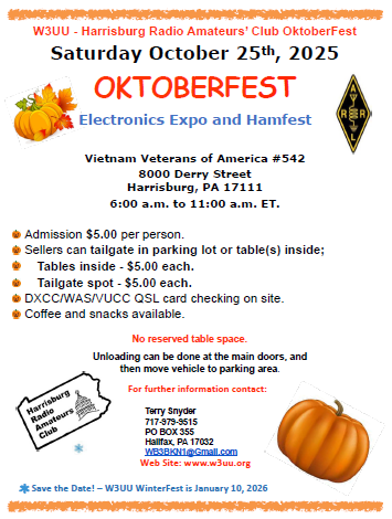 Oktoberfest hamfest flyer